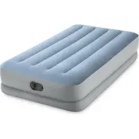 Intex 64157 TWIN DURA-BEAM COMFORT AIRBED Luchtbed (l x b x h) 191 x 99 x 36 cm Blauw-grijs