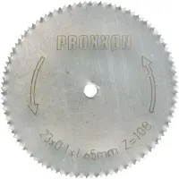 Proxxon 4006274286528 28 652 Cirkelzaagblad 23 x 2.6 x 0.3 mm 1 stuk(s)