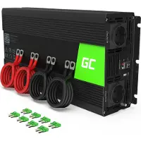Green Cell Zuivere Sinus Omvormer 12V naar 230V - 2000W continu - USB