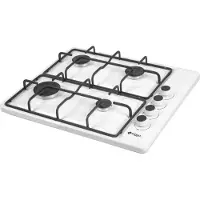 Wiggo WH-G604F vrijstaande gaskookplaat 60 cm wit