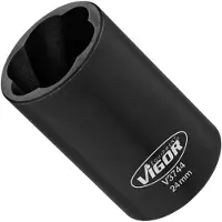 Vigor V3744 Spiraalgroef-dopsleutelinzet 24 mm 1/2 (12.5 mm)