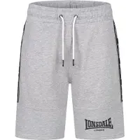 Lonsdale Broek 'Scarvell' grijs / lichtgrijs / zwart