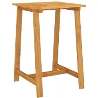 vidaXL Tuinbartafel 70x70x104 cm massief acaciahout