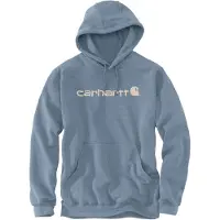 Carhartt Signature Logo, capuchon ,Donkergrijs/Bruin (Ee8) ,L