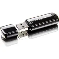 Transcend JetFlash 350 USB-stick 16 GB Zwart TS16GJF350 USB-A 2.0
