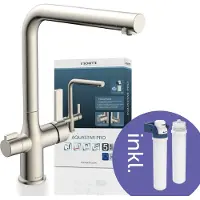 Schutte Aquastar keukenkraan met filtersysteem RVS