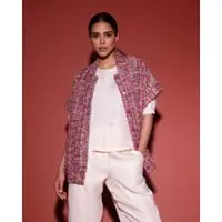 Amaya Amsterdam Dames Blazers Bowie Gilet - Roze - Maat XS