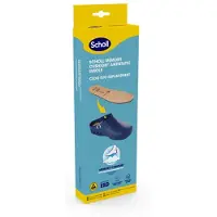 Scholl Inlegzolen Memory Cushion Antistatisch voor Klomp Clog Evo Unisex - Taupe