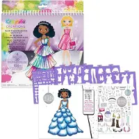 Crayola - Creations - Kleurboek - Glam Fashion Super Set - Tekenset met Stencils en Stickers Voor Kinderen