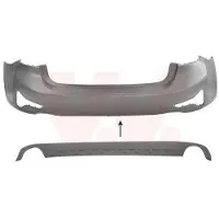 VAN WEZEL 0593544 Achterbumper