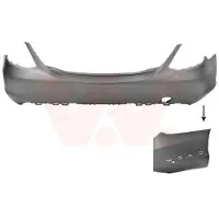 VAN WEZEL 2924547 Achterbumper