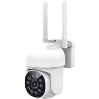 Gembird Slimme wifi camera voor buiten, 2K QHD, draaibaar