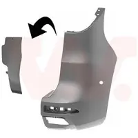 VAN WEZEL 4414538 Achterbumper