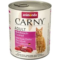Animonda Kat in blik Carny Adult 6x800g - Multi-Vlees Cocktail