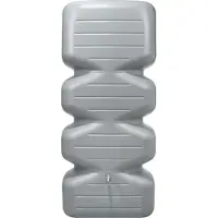 Garantia Cubus ton 700 liter betongrijs l.80 x b.60 x h.179 cm C