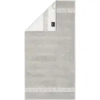 Cawö Handdoek Noblesse Duo Reversible Platinum (Set van 3)