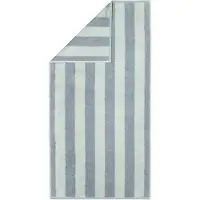 Cawö Handdoek Pure Stripes Mystic Green (Set van 3)