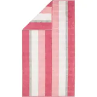 Cawö Douchelaken Noblesse Stripes Altrosa (80 x 150 cm)