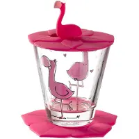 Leonardo Kinderdrinkset Flamingo (3-Delig)