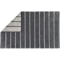 Cawö Badmat Home Balance Stripes Antracite-60 x 100 cm