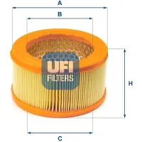 Ufi 27.C87.00 Luchtfilter