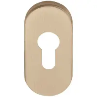 Formani Basics LBY32 cilinderplaatje ovaal - PVD licht brons