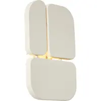 QAZQA Design wandlamp beige 3-lichts - Planes