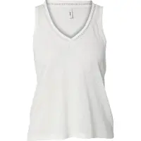 ONLY Gebreide top 'ONLPenny' wit