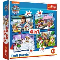 Trefl Puzzel - 4 in 1 - Dog Matters - Paw Patrol - 34650
