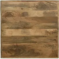 Label51 - Eetkamertafel Tafelblad Straight Edge - Beige - 70x70x5cm