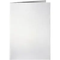 Papicolor Correspondentiekaart papi dubbel a 6mtl parelwit