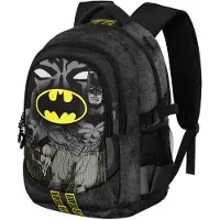 KARACTERMANIA Dc Comics Batman Caped Plus Running Backpack Zwart Kinderen