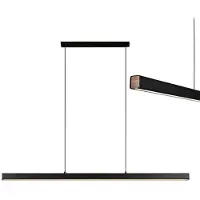Toolight Hangende Plafondlamp App1448-cp Black 100cm