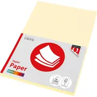 Quantore - Kopieerpapier A4 160gr ivoor 50vel | Pak a 50 vel | 10 stuks