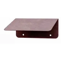 Alberts 355289 Vogelhuisje met schuin dak | Stalen nestkastje in verschillende trendy kleuren | Vogelnestje om op te hangen of neer te zetten | Afmeting 140 x 125 x 66 mm