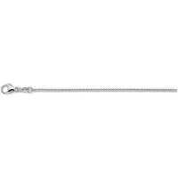 The Jewelry Collection Zilver Gerhodineerde Collier gourmet 1 1330481 60 cm