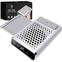 Beeperfect Nail Dust Collector - Stofafzuiger Manicure - Nagelstofafzuiger - Herbruikbaar Filter - Stil in Gebruik - Draadloos en Oplaadbaar