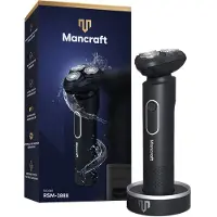 Mancraft 3 in 1 Scheerapparaat Mannen - Met Oplaadstation - Neus en Trimmer Opzetstuk