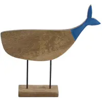Marine Business Cocoa Figura Whale Tray Goud