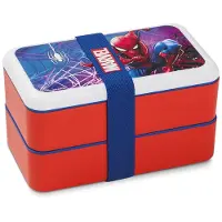 Egan lunchbox disney SPIDERMAN 10x18x10 cm - resin - multi - met bestek