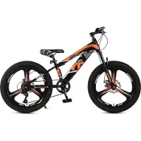 Cyclux New Fashion Jongensfiets Mtb 20 Inch 7 Speed Shimano Oranje