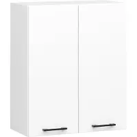 Akord Keukenkast modulaire OLIWIA W60 H720 met 2 Deuren / Hangkast / Bovenkast / Furniture Factory / Wit / 60 x 72 x 30 cm