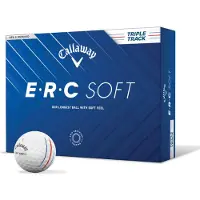 Callaway ERC Soft 2025 White Triple Track 12 Golfbal