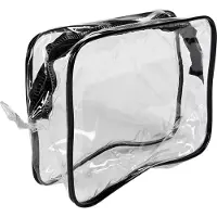 Benson Transparante toilettas - Handig voor handbagage - 20x8x12 cm
