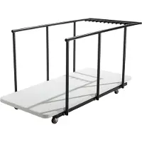 Oviala - 18 opvouwbare tafels van 180 cm en een transportkar - REKKEM