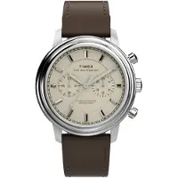 Timex Waterbury Metropolitan Heren Brown Horloge TW2Y23500