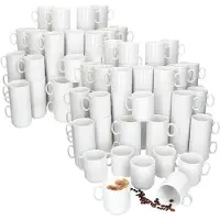 MamboCat Set van 96 EVENT stapelbare koffiemokken wit porselein 250 ml