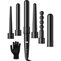 VAIVE Krultang met 6 Opzetstukken - Haarkruller - Krultangen - Curling iron - 32mm - 19 mm - 25mm