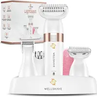 Wellshave 5 in 1 Ladyshaves voor Vrouwen - Scheerapparaat Vrouw - Epilady - Bikinitrimmer Dames - Trimmer voor Vrouwen & Dames