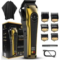 Wellshave Tondeuse Mannen Deluxe - Trimmer voor Hoofd & Baard - Tondeuse Mannen Hoofdhaar - Haartrimmer Mannen - Haar tondeuse - Trimmer